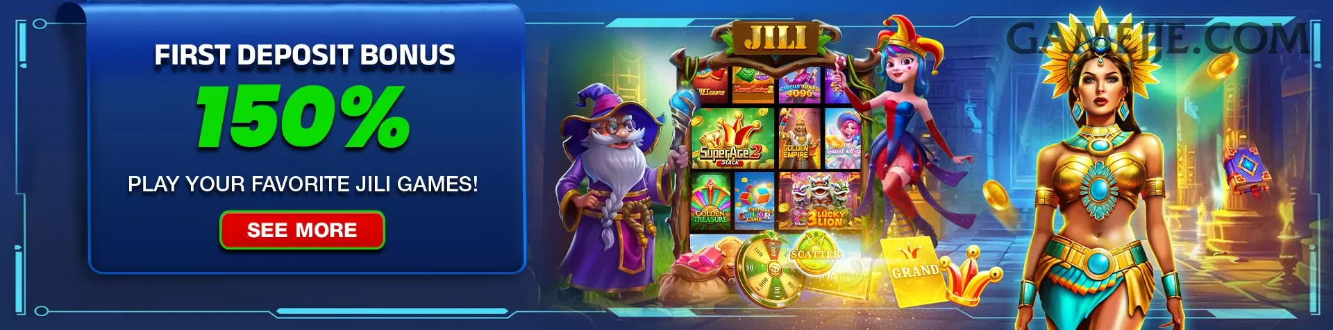 Slots com prêmios gamejj